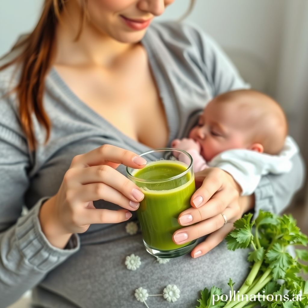 Can Breastfeeding Women Drink Celery Juice?