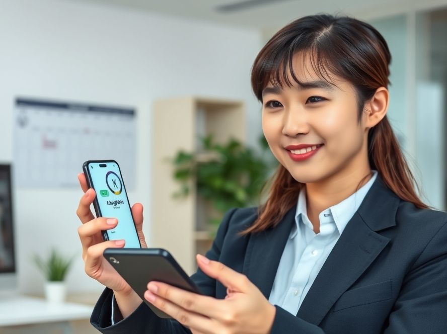 상생페이백 신청일을 스마트하게 확인하고 성공하는 모습.