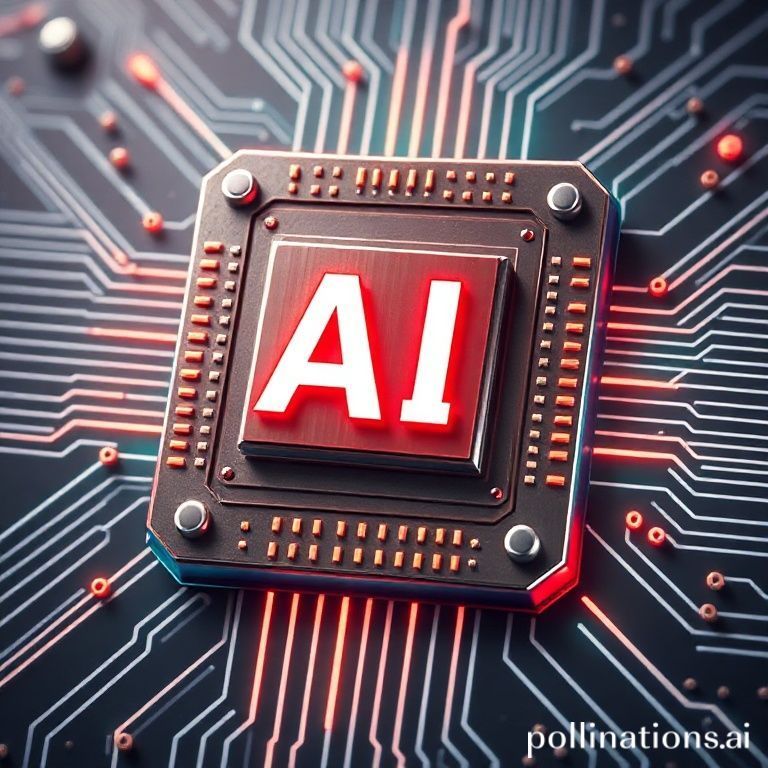 AI 반도체 칩 이미지