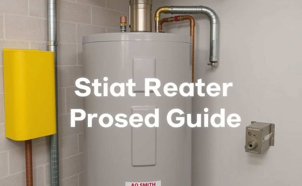 AO Smith water heater reset process guide
