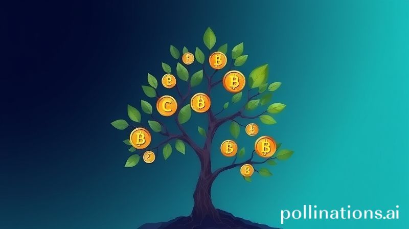 Growing tree with crypto coins as leaves, symbolizing evolution of incentives