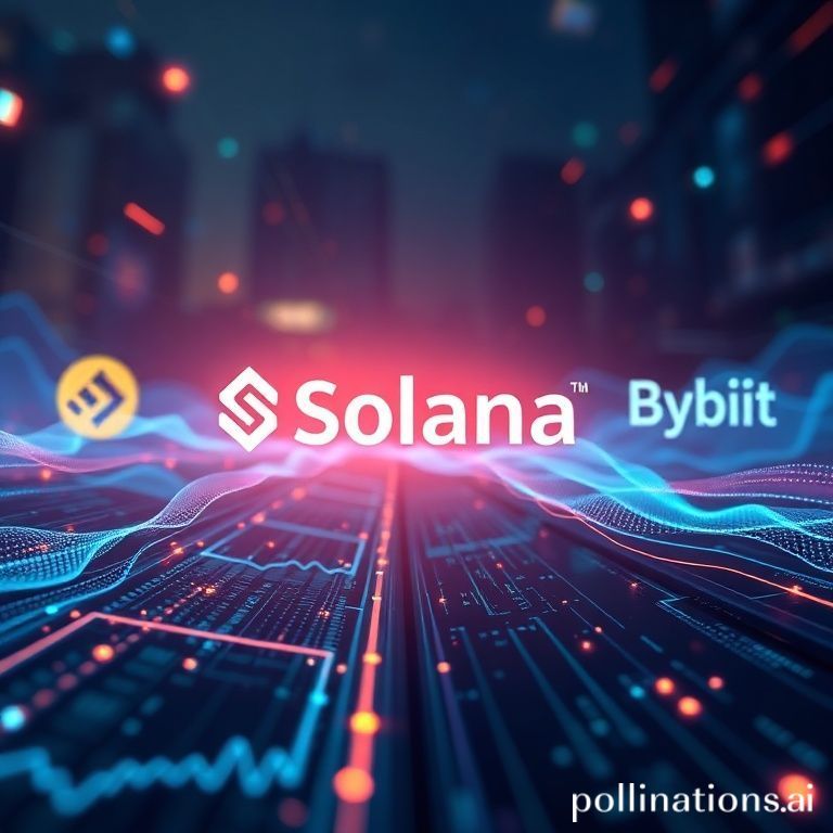 Visualisasi dominasi DEX Solana atas bursa terpusat, menampilkan transaksi cepat dan pergeseran kekuatan di pasar kripto.