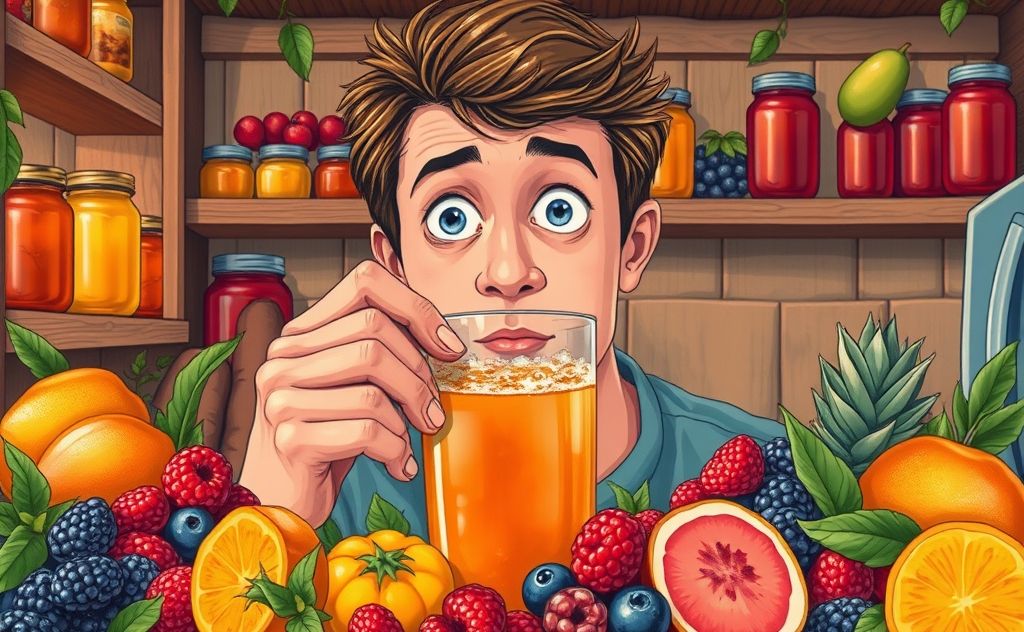Accidental consumption of fermented juice guide