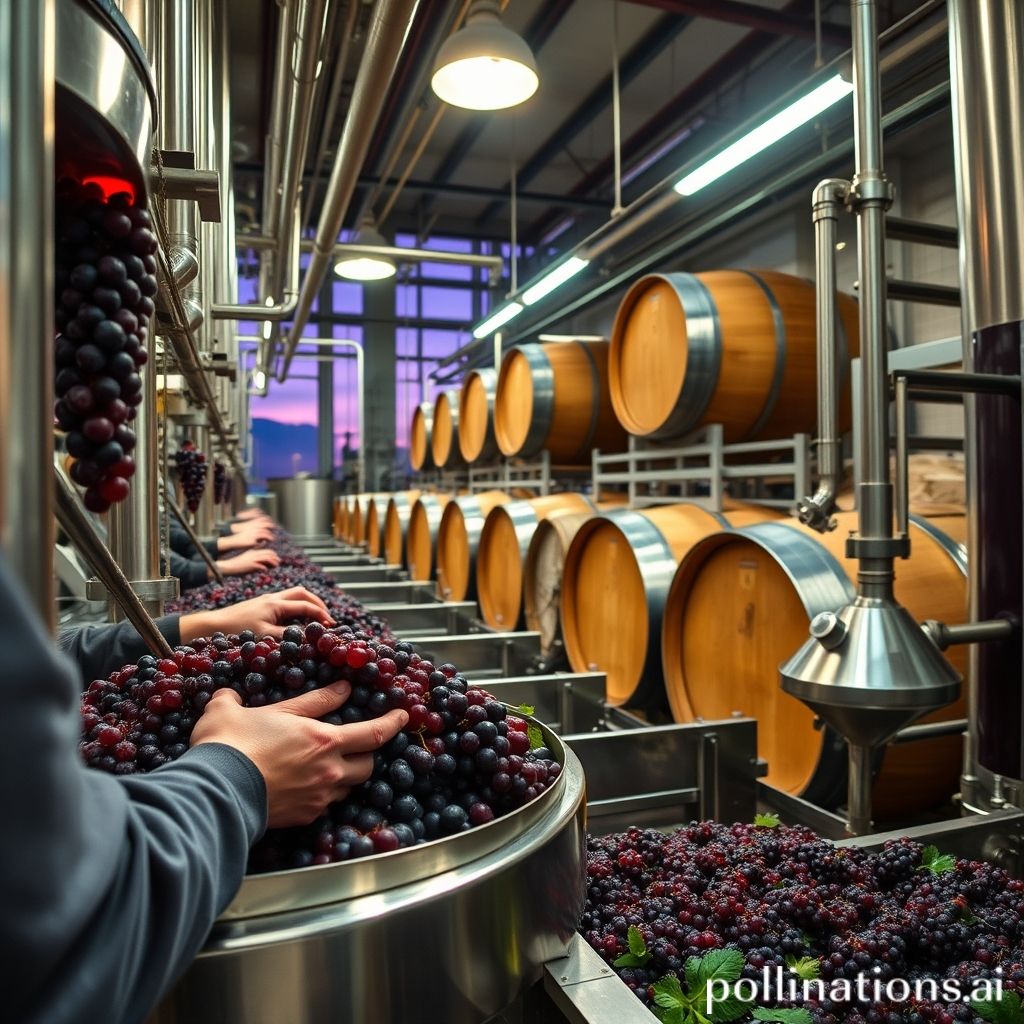 Processing and Sterilizing Grape Juice Image