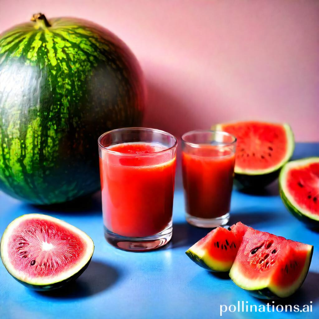 Watermelon Juice: Natural Relief for Upset Stomach
