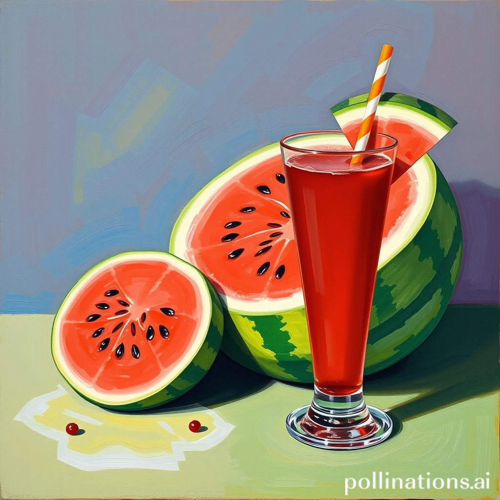 Watermelon Juice: Natural Relief for Upset Stomach