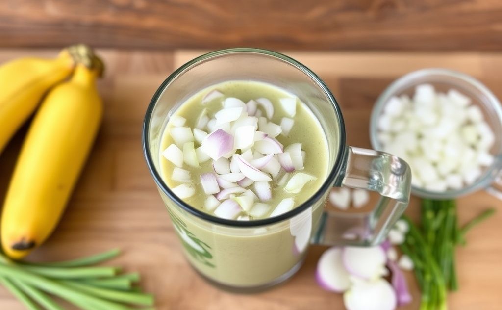 Add onions to smoothies for flavor boost