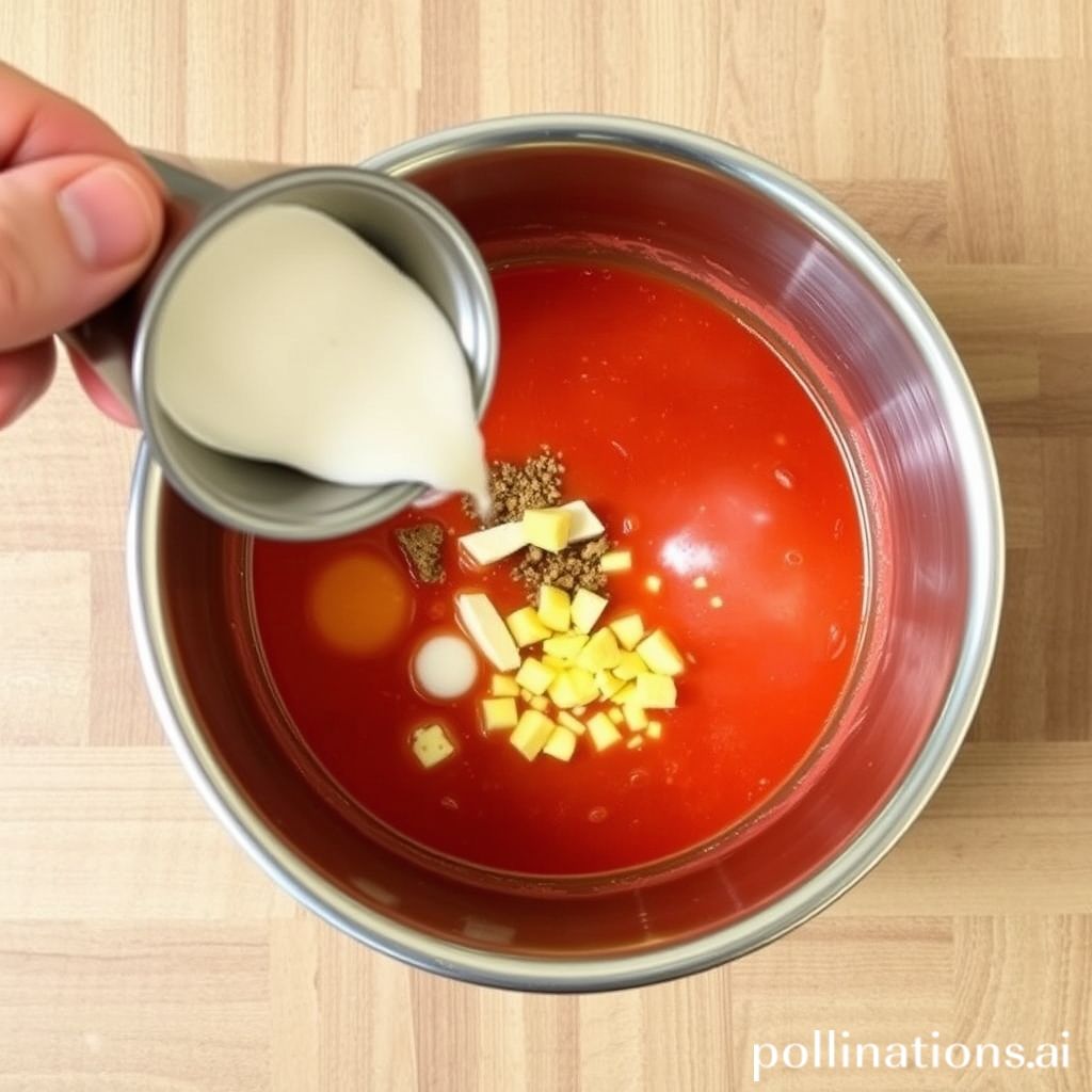 Methods to Thicken Tomato Juice: Tomato Paste, Cooked Vegetables, and Bread
