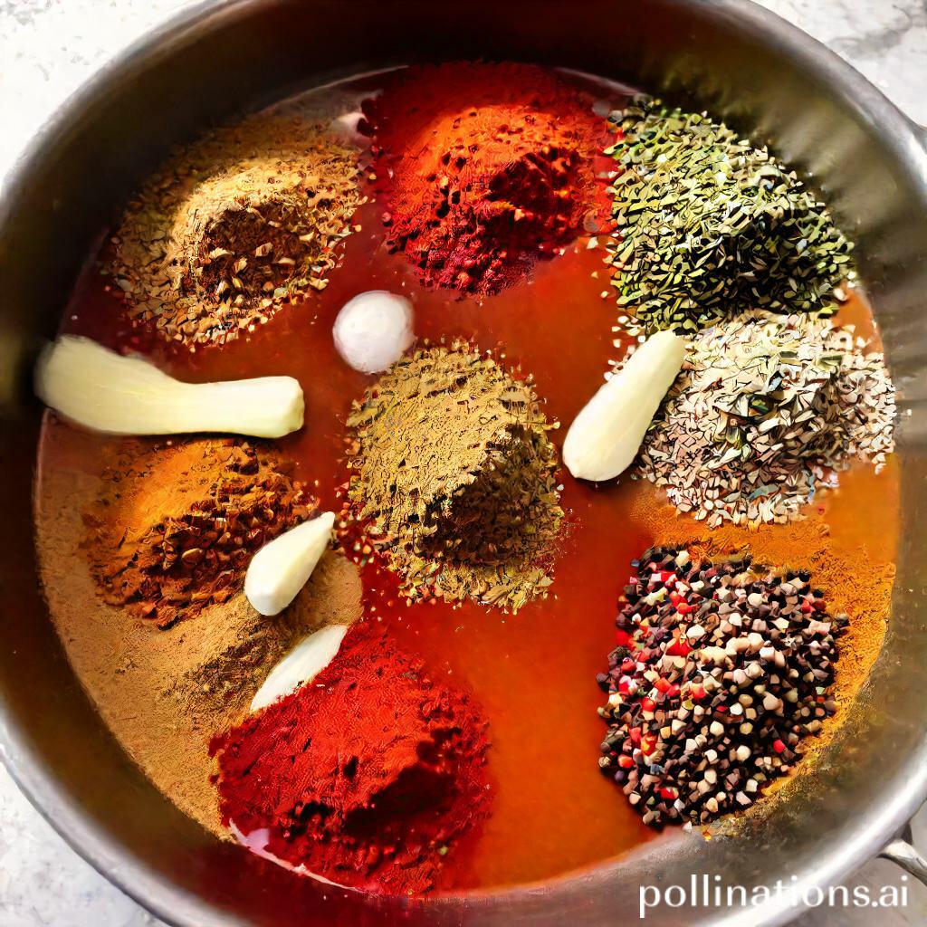 Spices for a Spicy Tomato Juice Blend