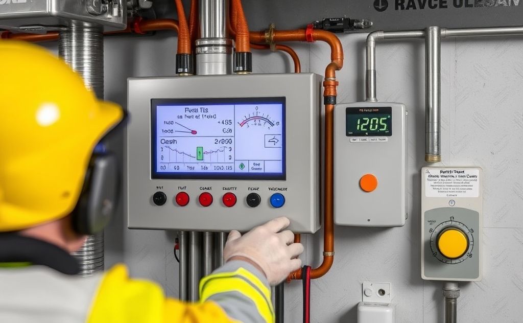 Advanced HVAC control strategies efficiency test