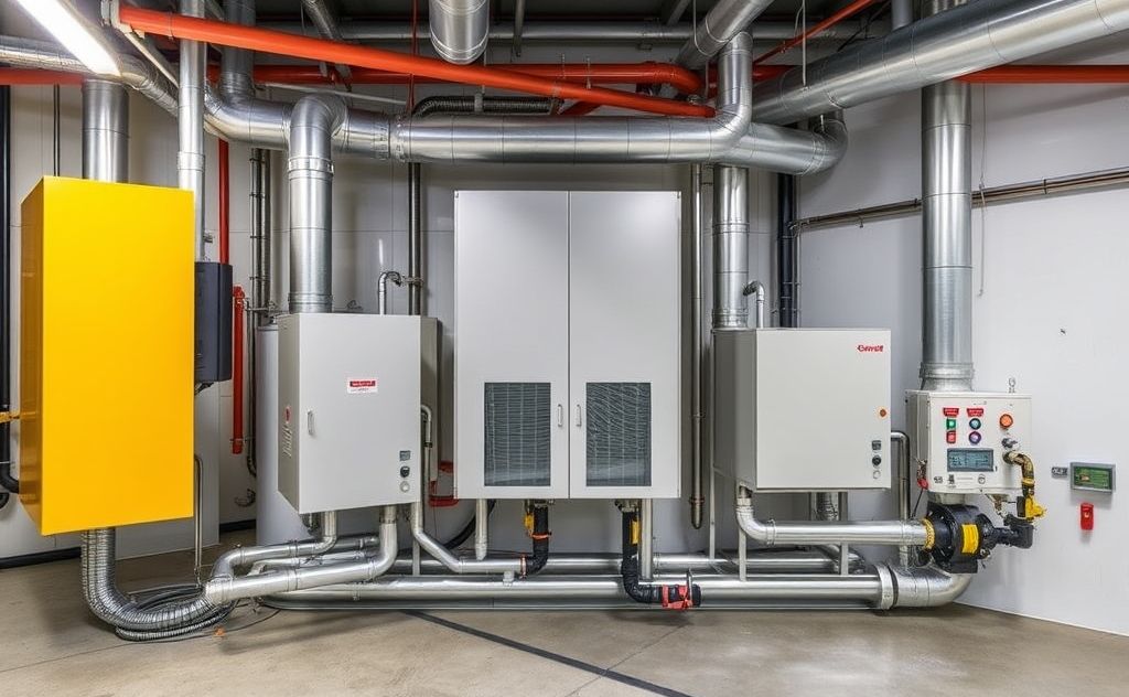 Advanced HVAC systems for temperature control