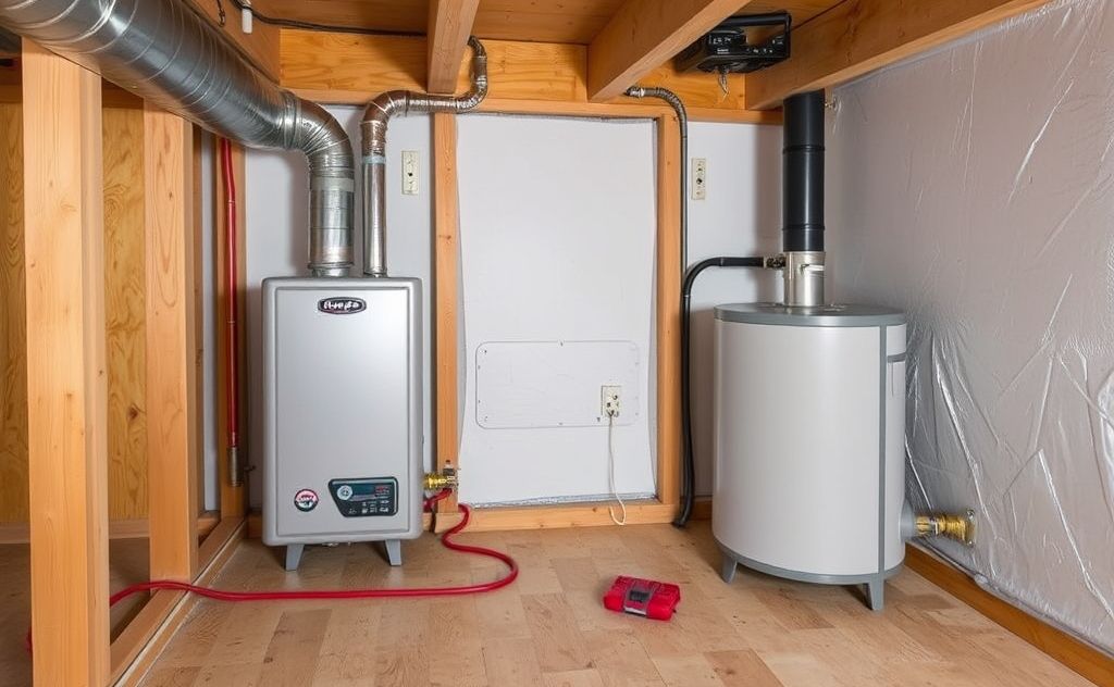Advanced air sealing techniques for energy efficient heaters