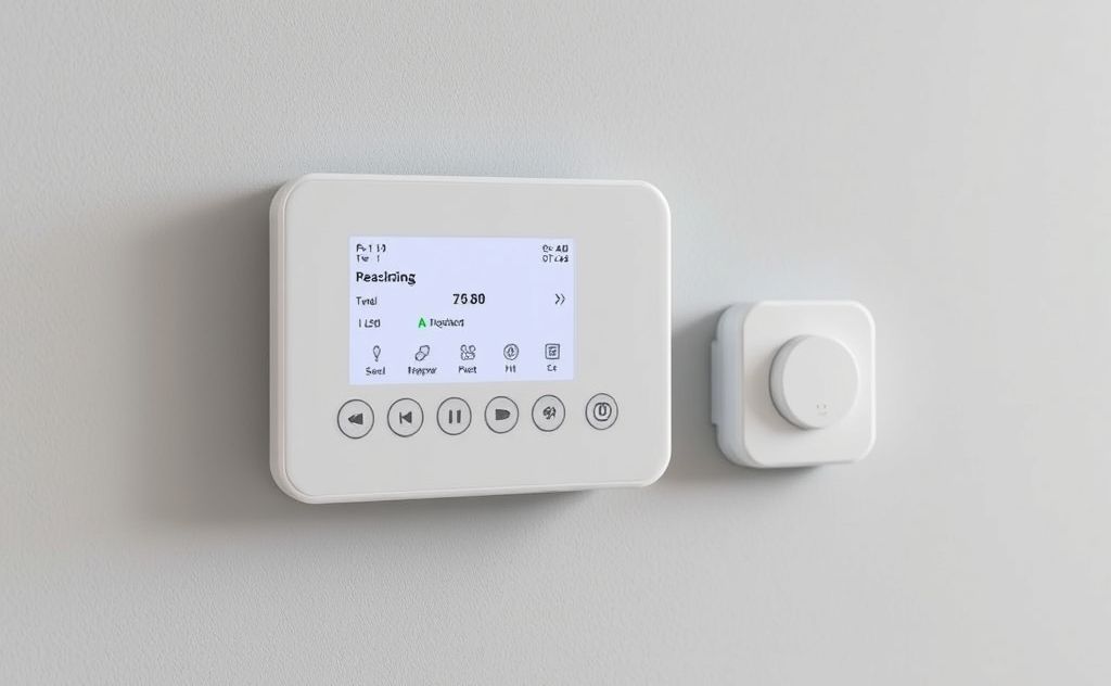 Advanced control devices for smart heating systems