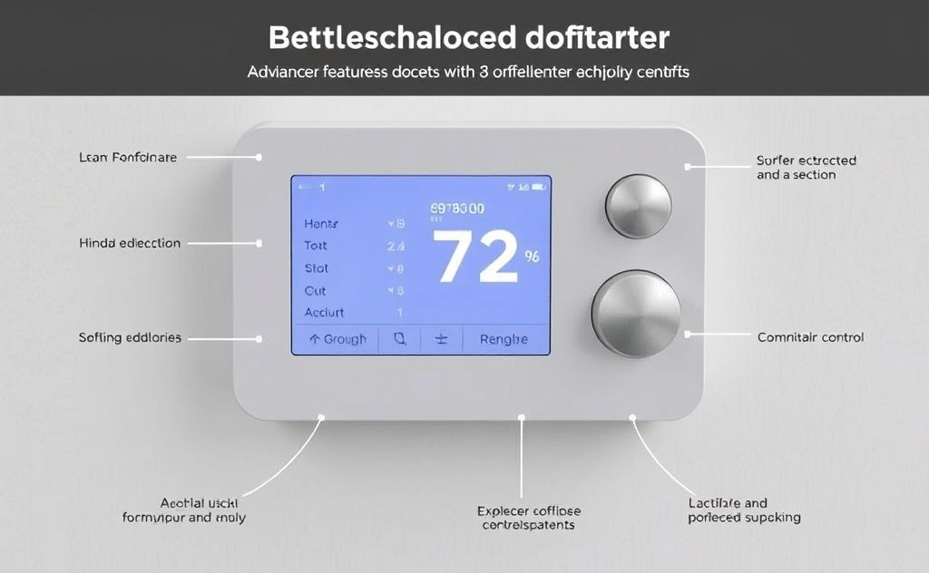 Advanced features settings Reliable Controls Thermostat