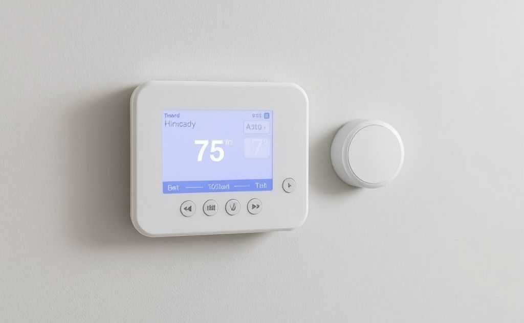 Advanced humidity control with smart thermostats
