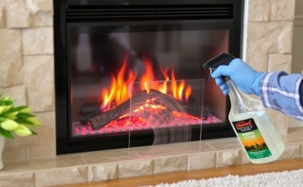 Advanced maintenance tips for electric fireplace glass cleaning