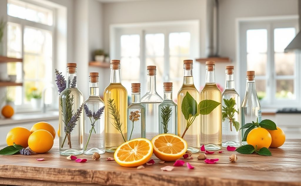 Advanced scented vinegar mopping recipes