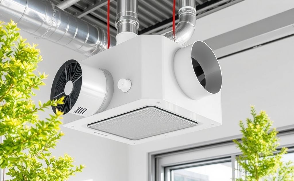 Advanced ventilation system with energy efficiency