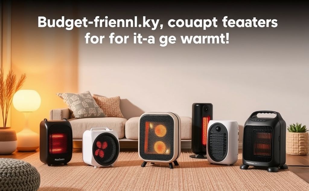 Affordable portable heater options available now