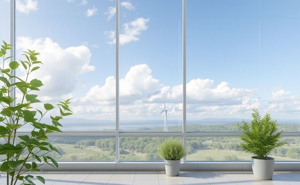 Air purification's effect on energy use efficiency