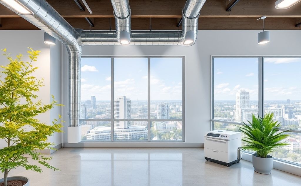 Air quality improvement with advanced HVAC methods