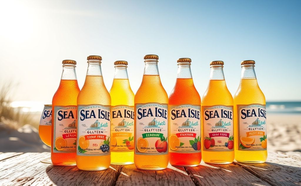 All Sea Isle flavors gluten free iced tea