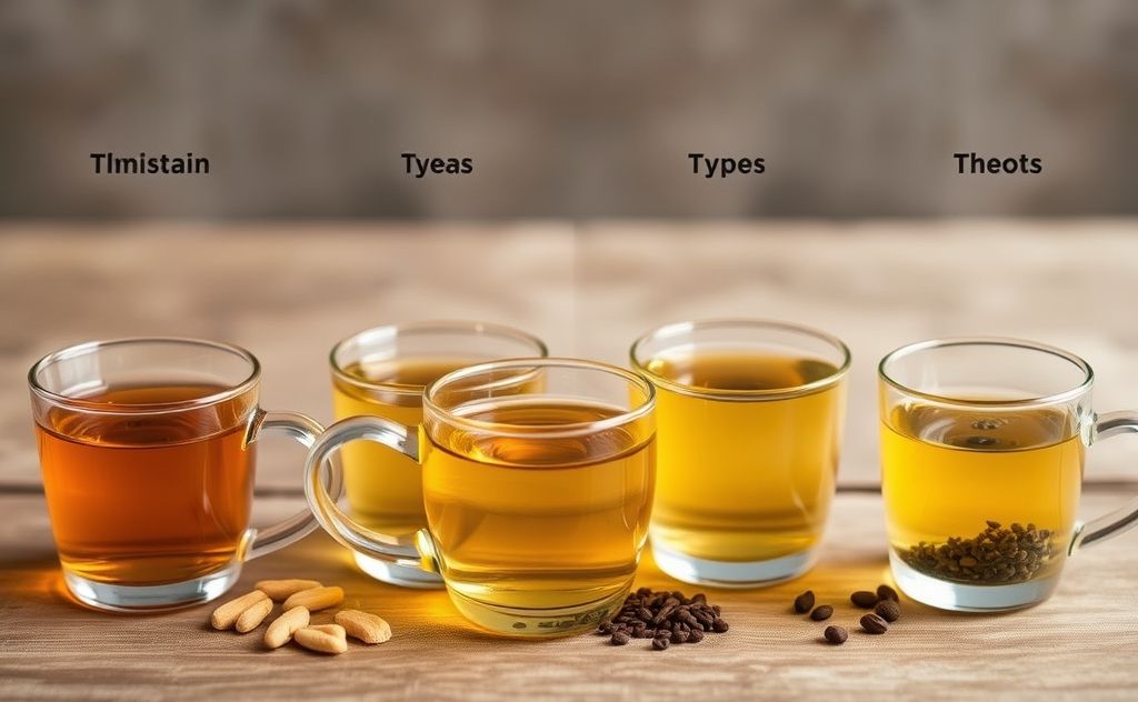 Allergic reactions to various tea types