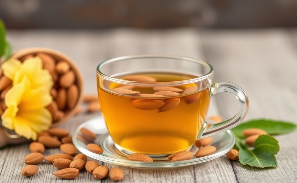 Almond tea boosts health and wellness benefits
