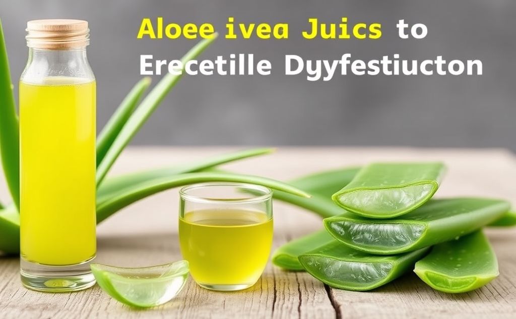 Aloe Vera Juice Benefits for Erectile Dysfunction