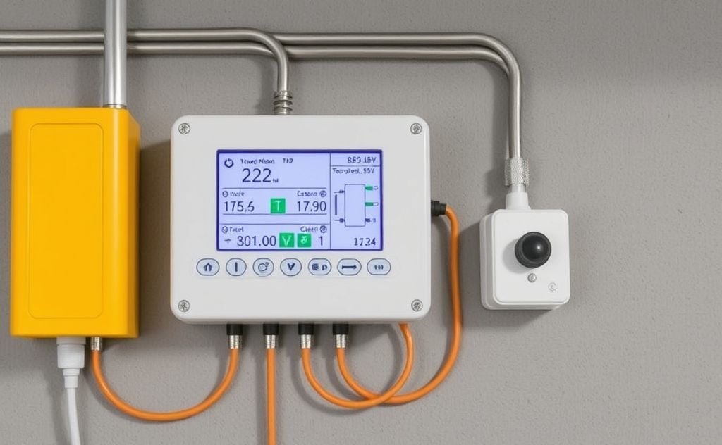 Alternative remote temperature monitoring system