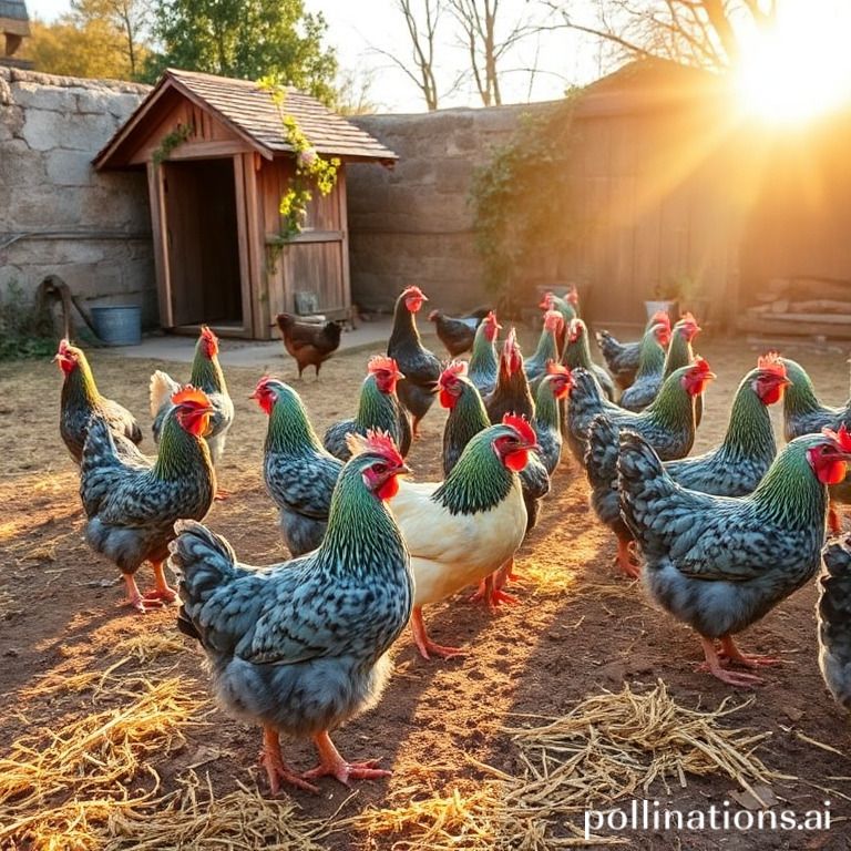 Ameraucana chickens