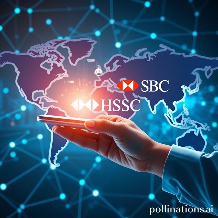 HSBC and Ant Group collaborate on a digital platform for tokenized cross-border deposits, symbolizing innovation in global payments.