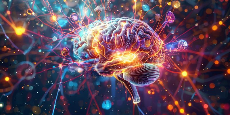 Sembolik imgeler yayan bir beyin