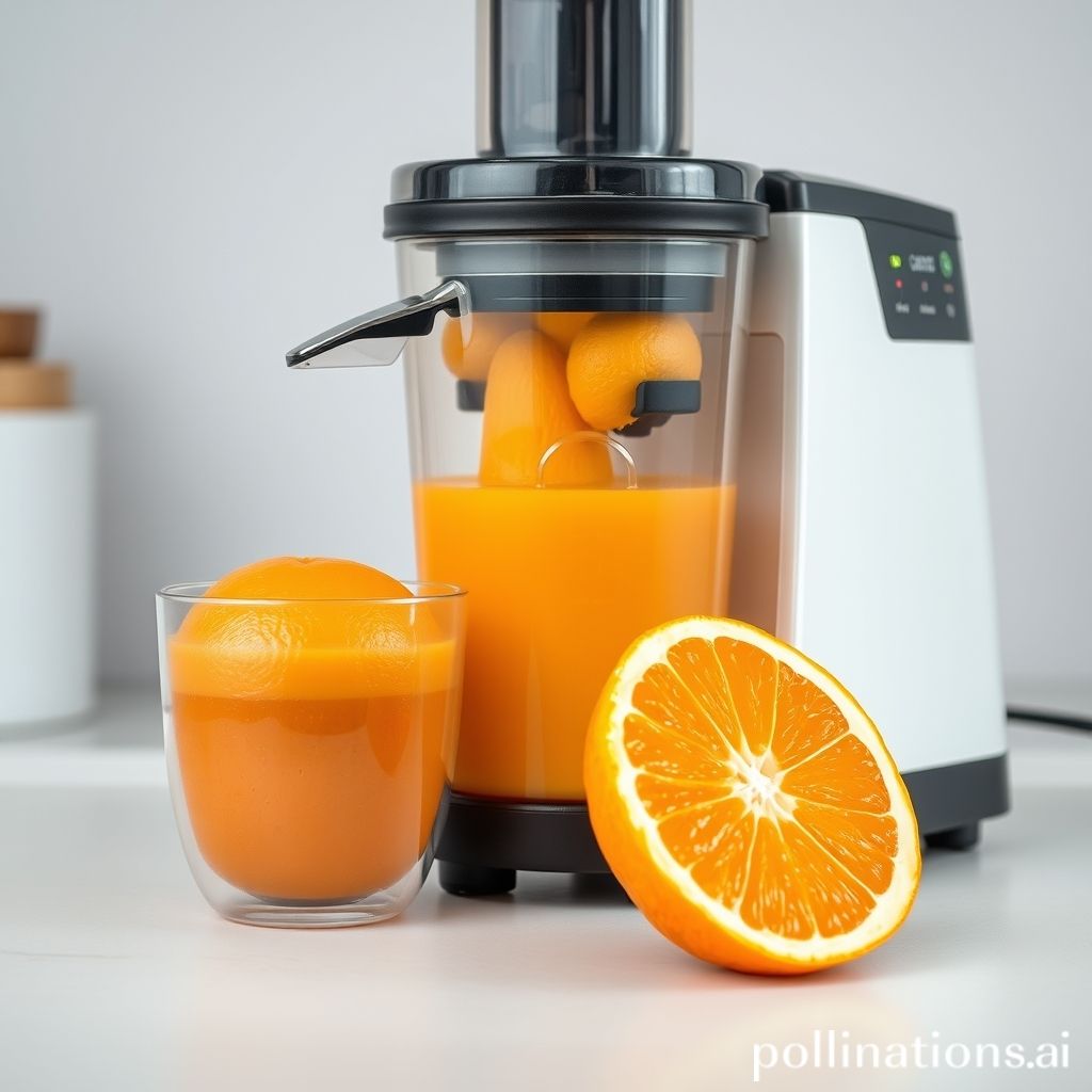 How Do You Make Oranges With An Electric Juicer?