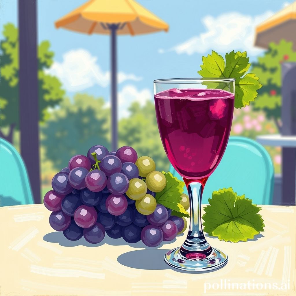 Is Grape Juice A Clear Liquid?