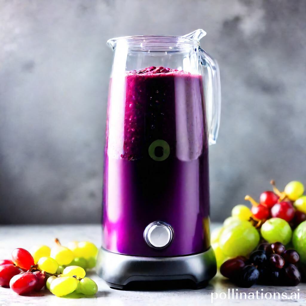 How To Make Grape Juice With A Blender?