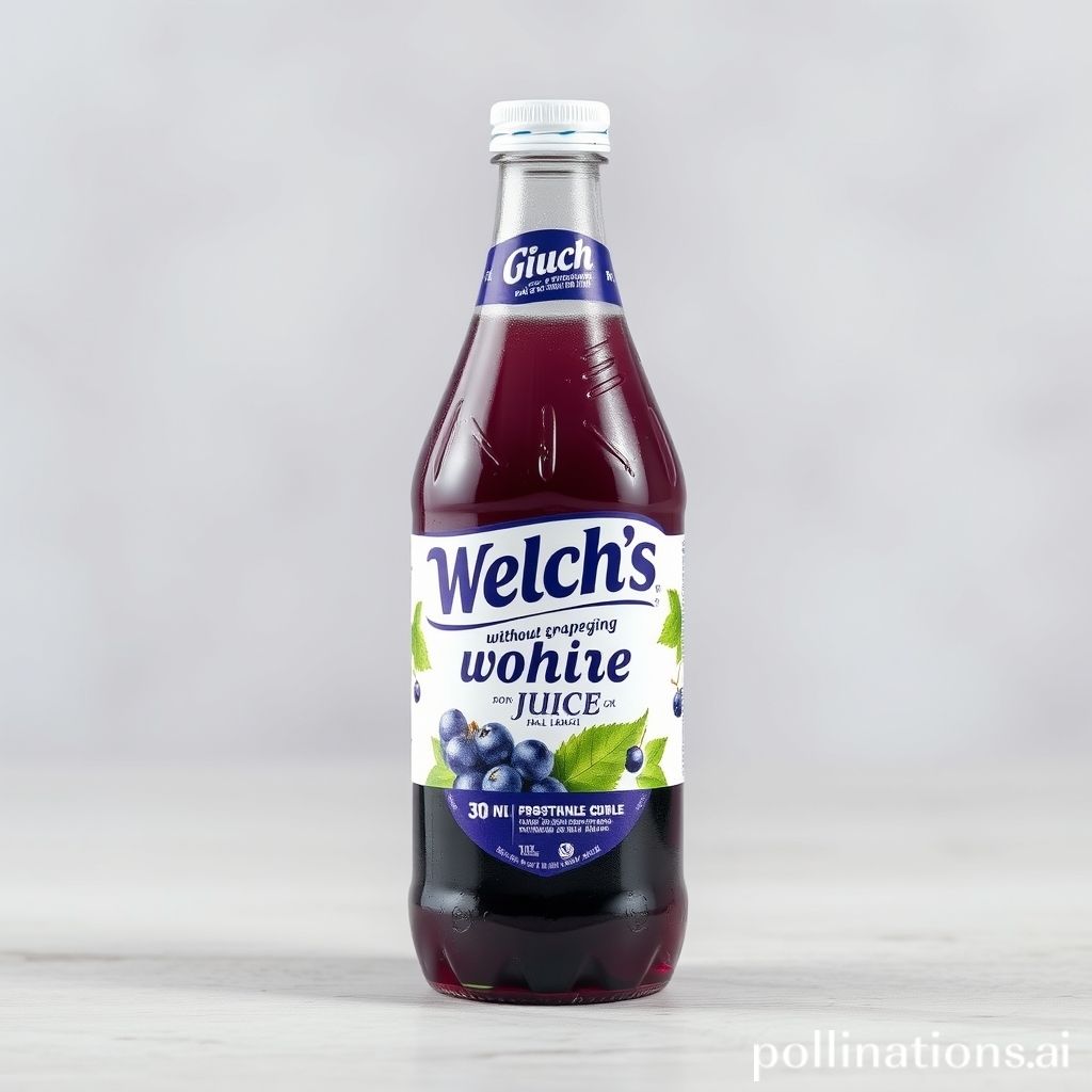 Does Welch'S Sparkling Grape Juice Have Alcohol?