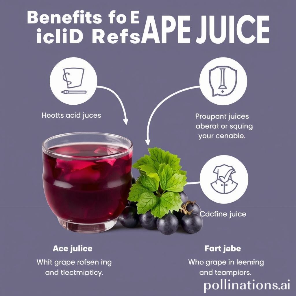 Natural Relief: Grape Juice for Acid Reflux