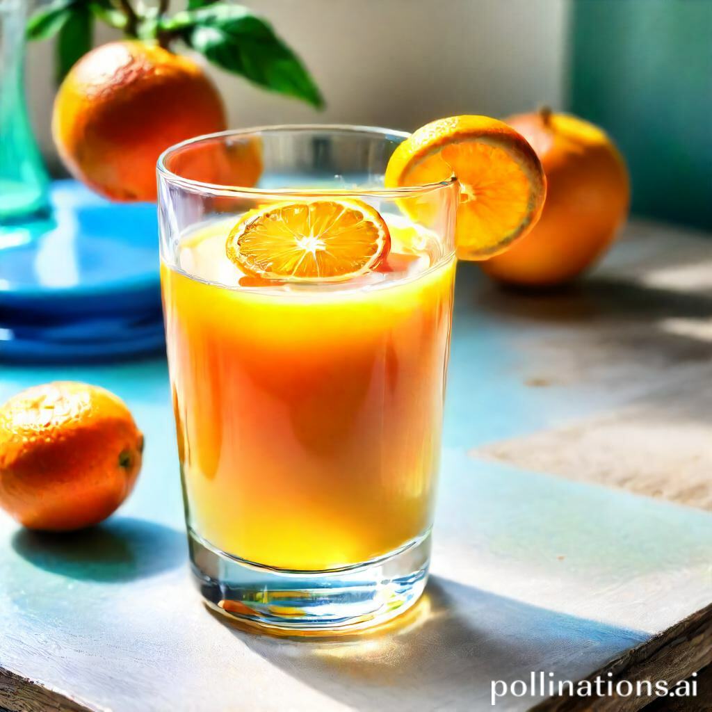is orange juice good for dehydration