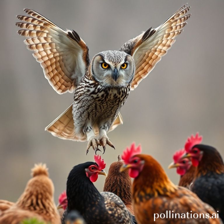 how to get rid of an owl killing chickens