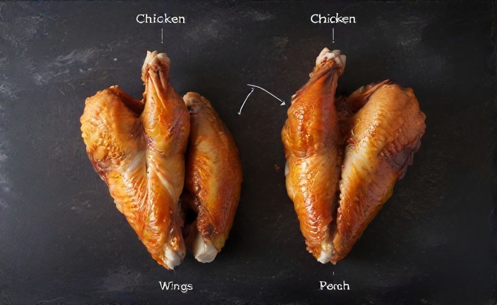 Anatomy of chicken wings and their purpose
