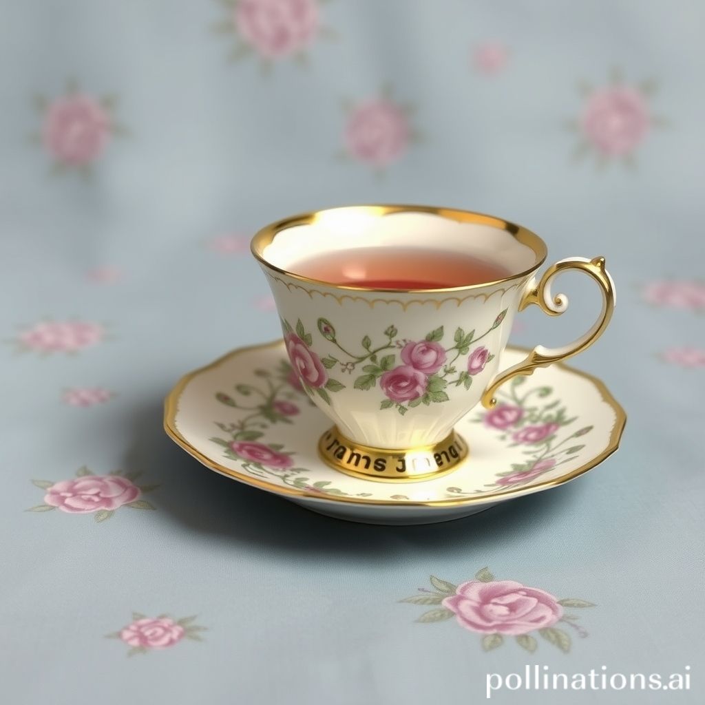 are antique tea cups safe to drink from