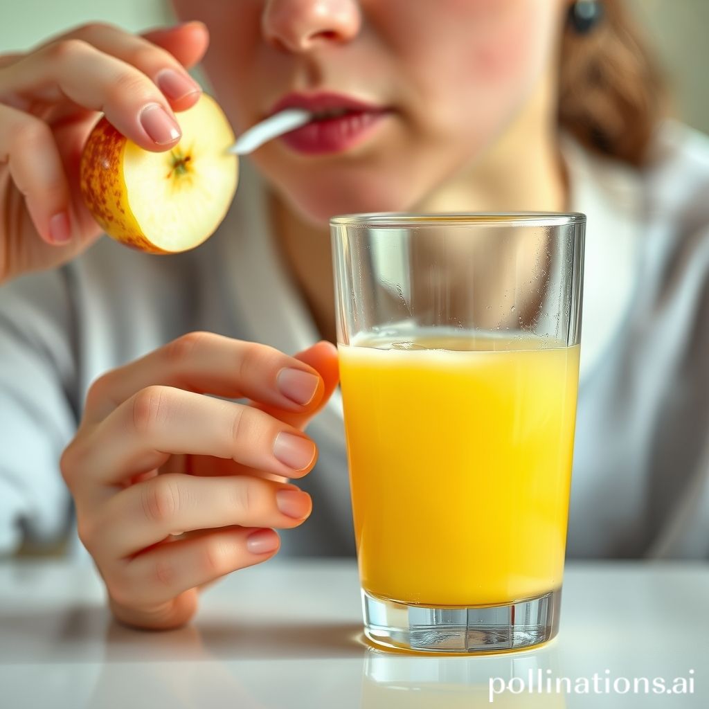 Is Apple Juice Good For Sore Throat?