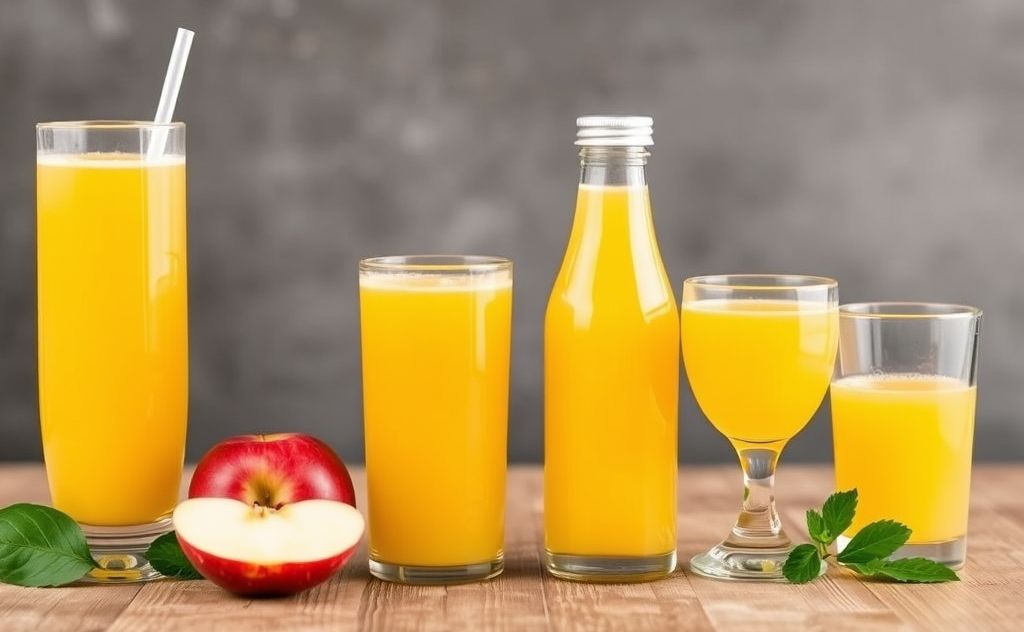 Apple juice benefits compared to other drinks