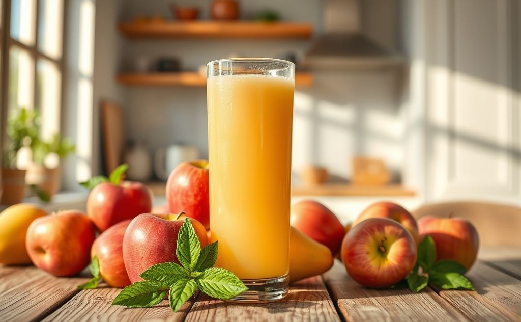 Apple juice benefits detoxification process