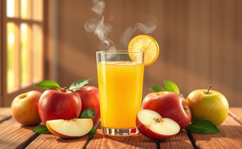 Apple juice benefits for fever relief