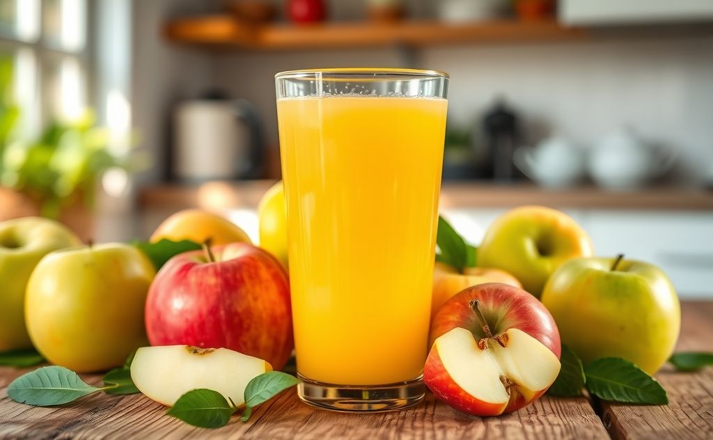 Apple juice benefits for health and wellness
