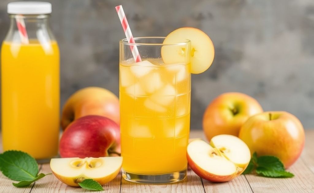 Apple juice benefits for hydration and health
