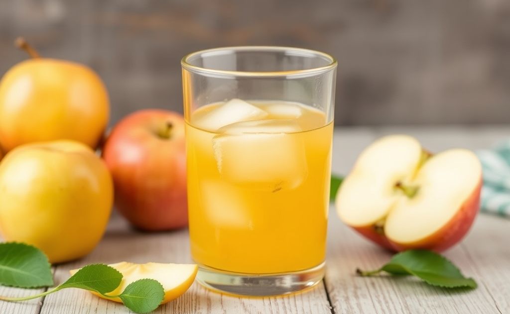 Apple juice benefits for soothing sore throat