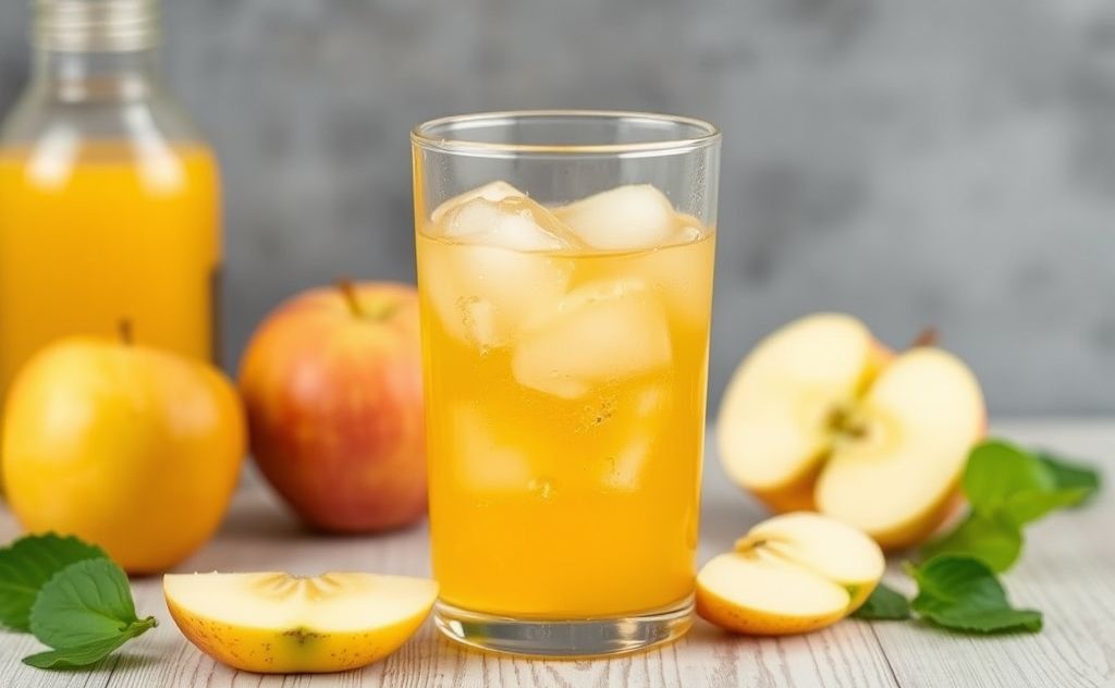 Apple juice benefits hydration and electrolytes